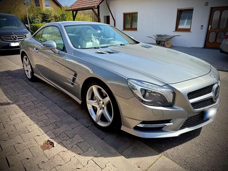 Gebraucht Mercedes SL550 AMG 435 PS (319 kW) 2013 Silber Cabrio