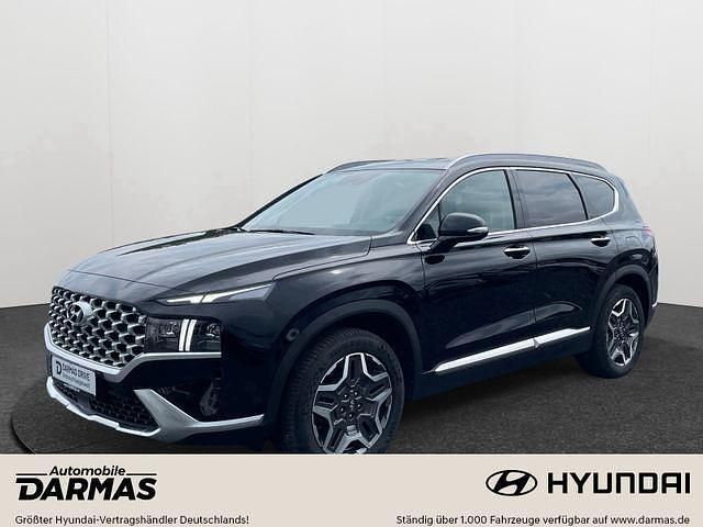 Schwarz Gebraucht 2023 Hyundai Santa Fe Prime SUV | 38.990 € (Superpreis) - Bild 1/2