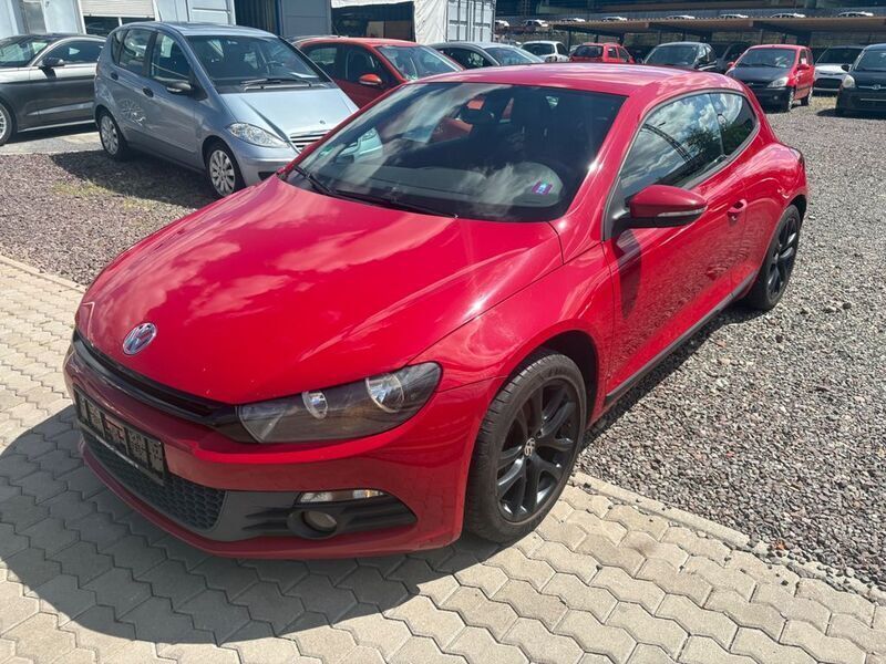 Rot Gebraucht 2010 VW Scirocco Coupé | 4.450 € (Superpreis) - Bild 1/4
