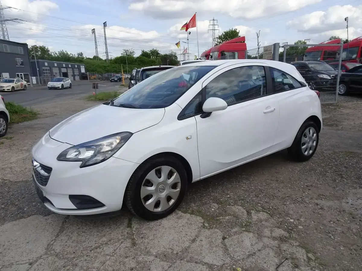 Usata Opel Corsa Edition 90 CV (66 kW) 2016 Bianco Utilitaria