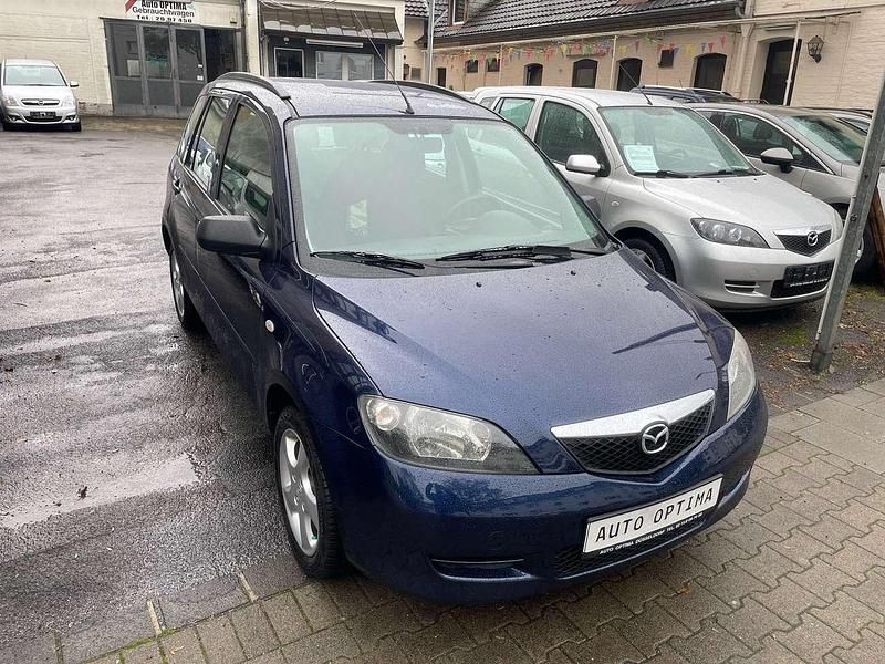 Gebraucht Mazda 2 Exclusive 80 PS (58 kW) 2003 Blau Kleinwagen