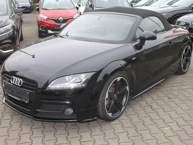 Phantomschwarz Gebraucht 2013 Audi TT Roadster S-Line Cabrio | 15.900 € (Fairer Preis) - Bild 1/4