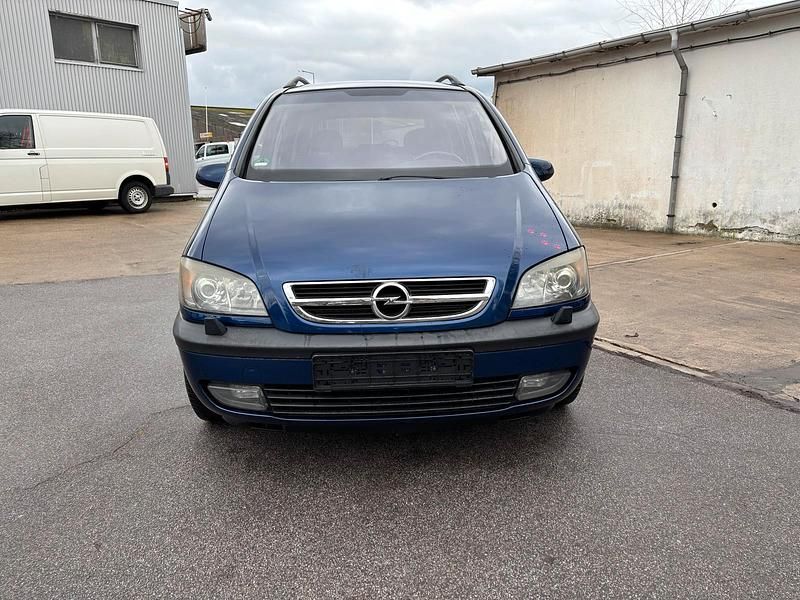 Gebraucht Opel Zafira 125 PS (91 kW) 2003 Blau Van / Kleinbus