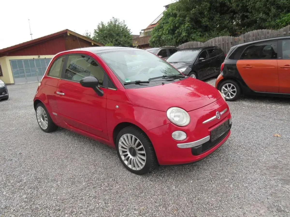 Gebraucht Fiat 500 Pop 69 PS (50 kW) 2008 Rot Limousine