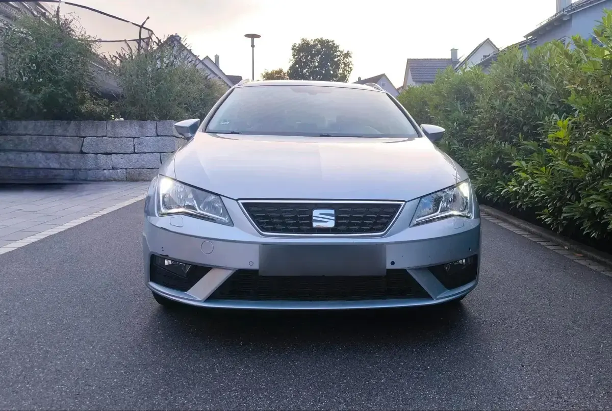 Gebraucht Seat Leon ST Style 125 PS (91 kW) 2018 Silber Kombi