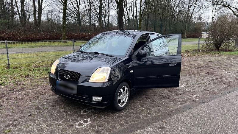 Gebraucht Kia Picanto 65 PS (47 kW) 2008 Schwarz Kleinwagen