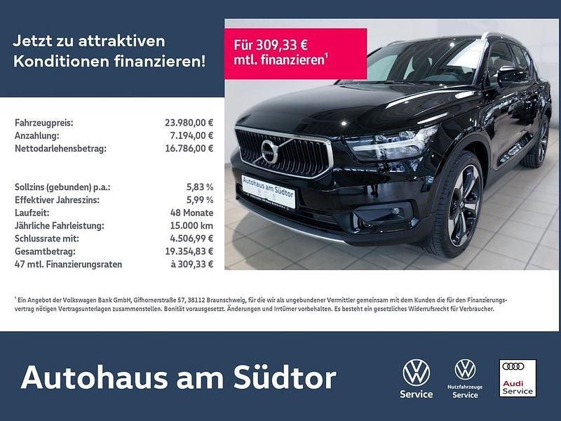 Gebraucht Volvo XC40 Momentum 150 PS (110 kW) 2020 Black stone SUV