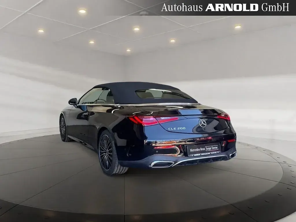 Gebraucht Mercedes CLE200 AMG line 204 PS (150 kW) 2025 Obsidianschwarz Cabrio
