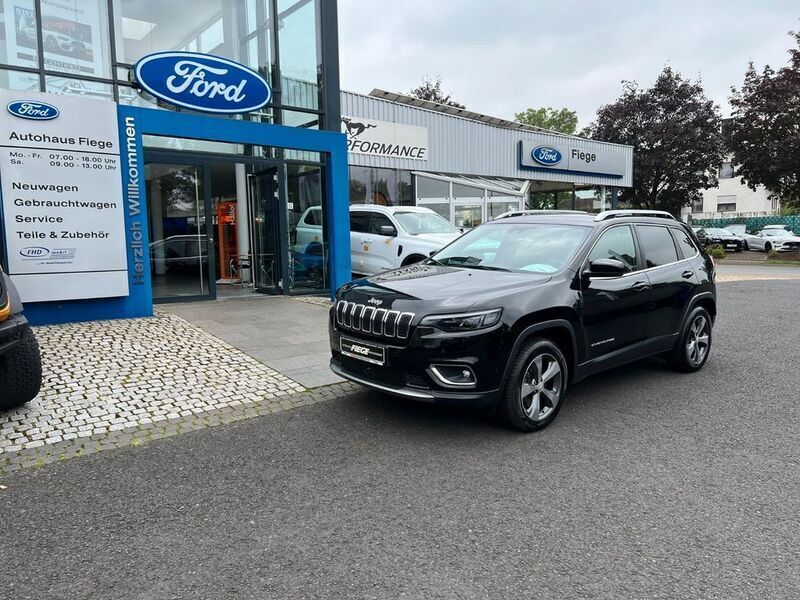Schwarz Gebraucht 2019 Jeep Cherokee Limited SUV | 26.950 € (Etwas zu teuer) - Bild 1/4