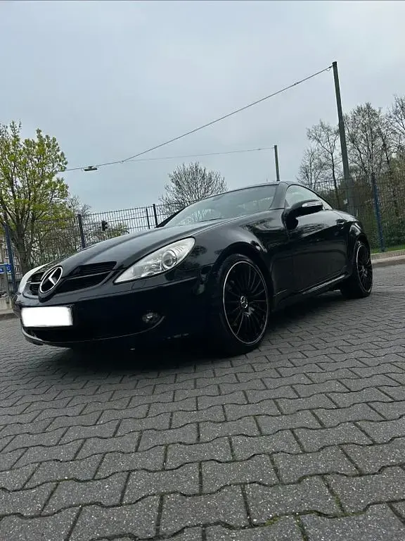 Gebraucht Mercedes SLK200 163 PS (119 kW) 2005 Schwarz Cabrio