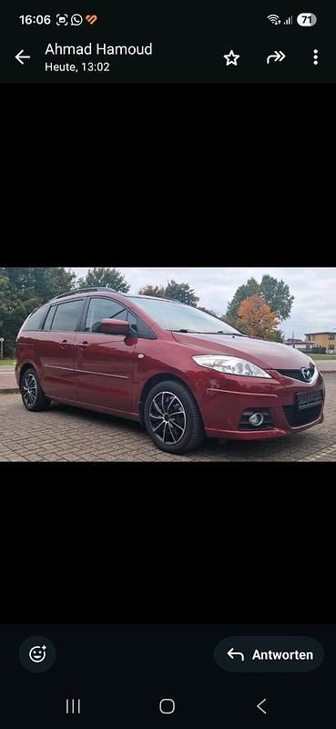 Gebraucht Mazda 5 145 PS (106 kW) 2008 Rot Van / Kleinbus