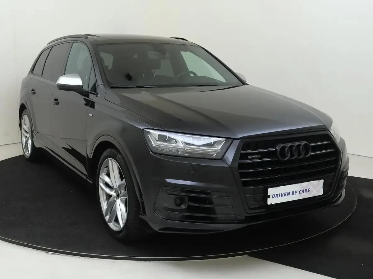 Brugt Audi Q7 S-Line 272 HK (200 kW) 2017 Sort SUV