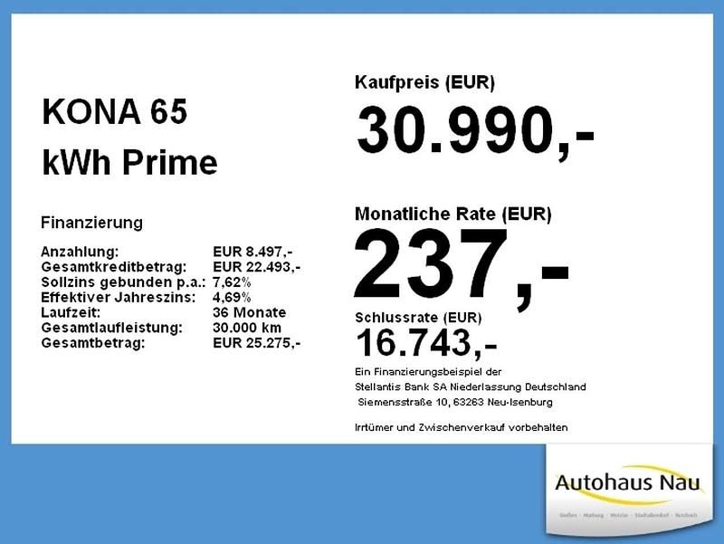 Gebraucht Hyundai Kona Prime 160 kW (218 PS) 2024 Abyss black / mic SUV