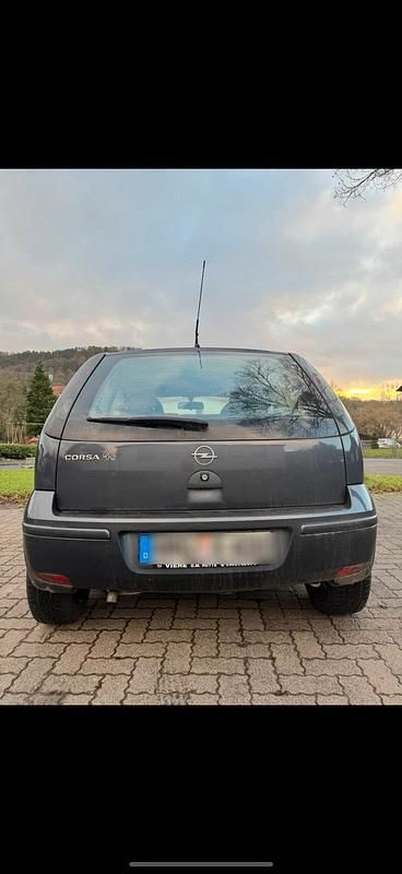Blau Gebraucht 2006 Opel Corsa Kleinwagen | 600 € (Superpreis) - Bild 1/4