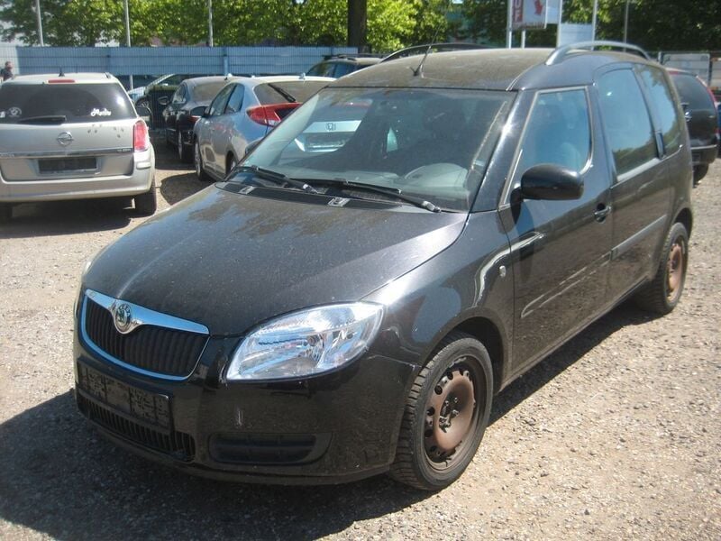 Schwarz Gebraucht 2009 Skoda Roomster Kombi | 1.200 € (Superpreis) - Bild 1/4