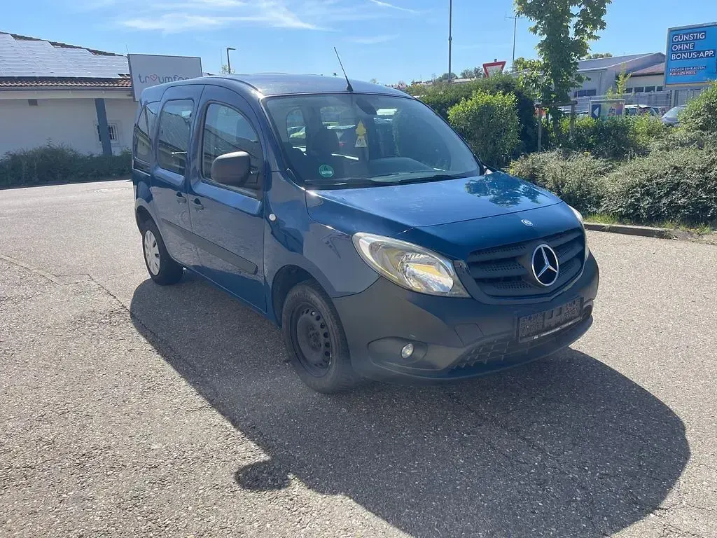 Gebraucht Mercedes Citan 109 90 PS (66 kW) 2014 Blau Van / Kleinbus