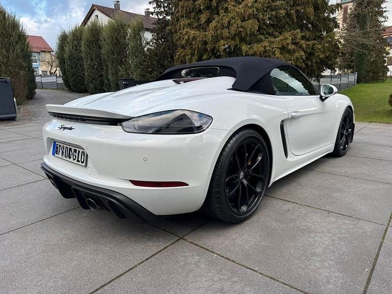 Gebraucht Porsche 718 Boxster 420 PS (308 kW) 2020 Pure white/weiss Cabrio