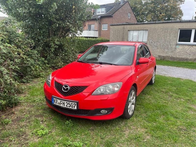 Rot Gebraucht 2009 Mazda 3 Exclusive-Line Limousine | 2.600 € (Fairer Preis) - Bild 1/4