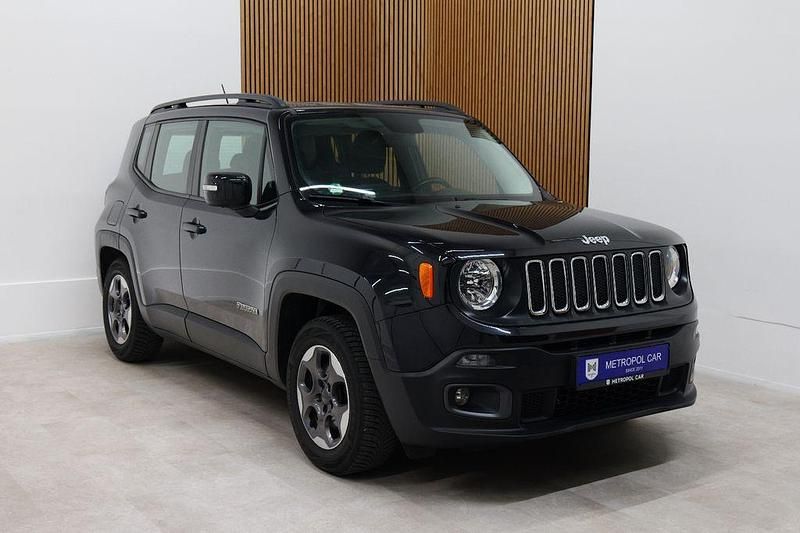 Gebraucht Jeep Renegade Longitude 110 PS (80 kW) 2016 Schwarz SUV