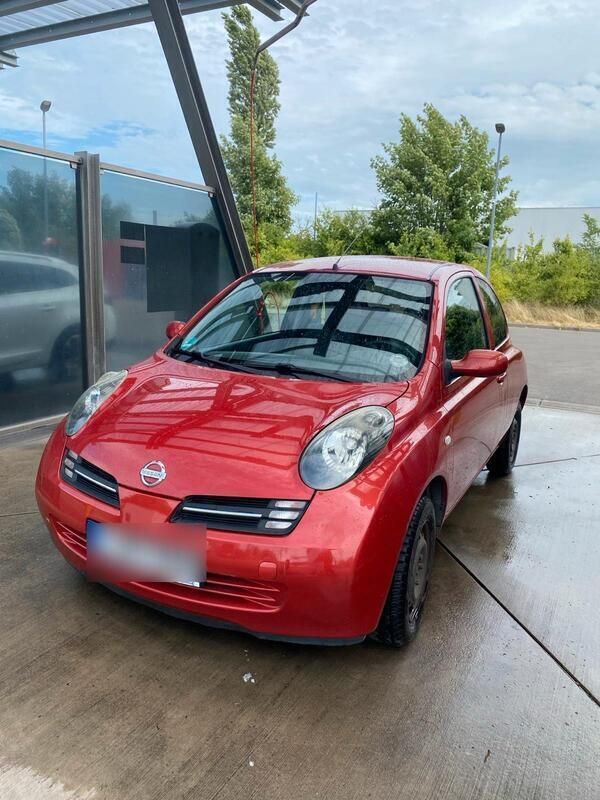 Rot Gebraucht 2005 Nissan Micra Kleinwagen | 1.500 € - Bild 1/4