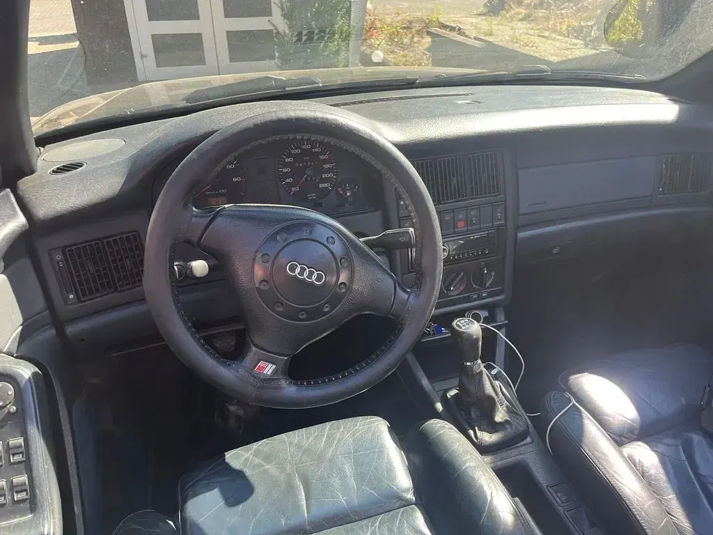 Gebraucht Audi Cabriolet 90 PS (66 kW) 1997 Blau Cabrio