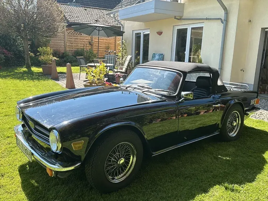Gebraucht Triumph TR6 95 PS (69 kW) 1974 Schwarz Cabrio