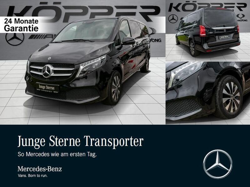 Obsidianschwarz Gebraucht 2023 Mercedes V300 Avantgarde Van / Kleinbus | 60.666 € (Guter Preis) - Bild 1/4