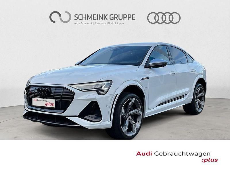 Gletscherweiß metallic Gebraucht 2022 Audi e-tron Ambiente SUV | 61.990 € - Bild 1/4