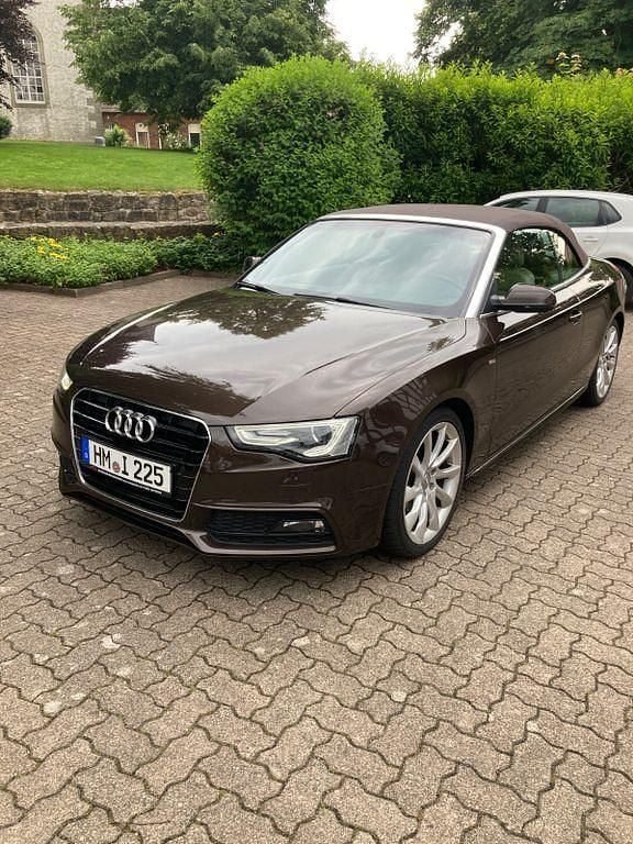 Beige Gebraucht 2016 Audi Cabriolet S-Line Cabrio | 19.200 € (Teuer) - Bild 1/4