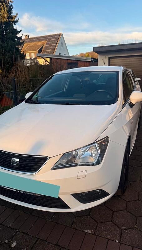 Gebraucht Seat Ibiza Reference 69 PS (50 kW) 2015 Weiß Kleinwagen