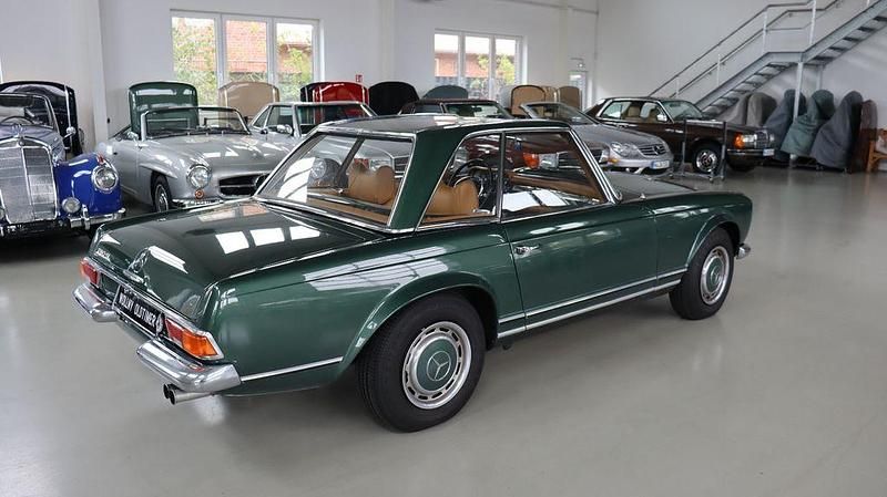 Gebraucht Mercedes SL280 170 PS (125 kW) 1969 Grün Cabrio