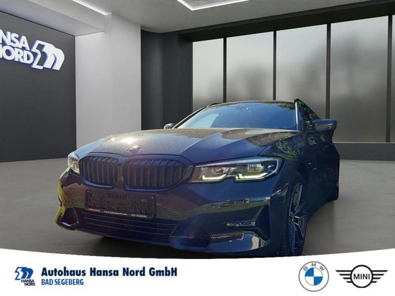 Grau / dravitgrau (metallic) Gebraucht 2019 BMW 320 Sport Line Kombi | 21.555 € (Fairer Preis) - Bild 1/4