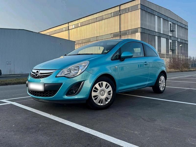 Gebraucht Opel Corsa 87 PS (63 kW) 2011 Blau Kleinwagen