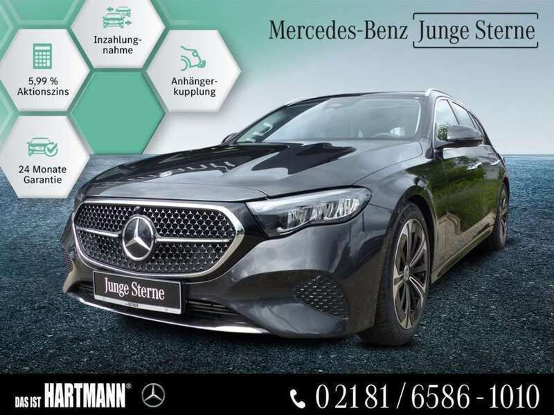 Grau Gebraucht 2024 Mercedes E220 Avantgarde Kombi | 45.490 € (Guter Preis) - Bild 1/4