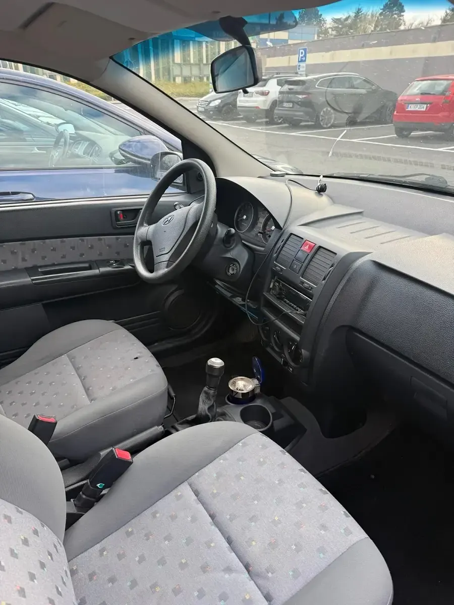 Gebraucht Hyundai Getz 2008 Schwarz Kleinwagen