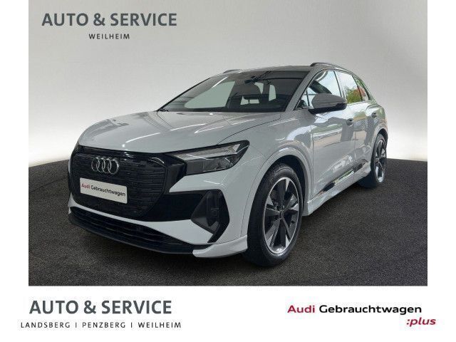 Gletscherweiß metallic Gebraucht 2021 Audi Q4 e-tron Basis SUV | 24.990 € (Fairer Preis) - Bild 1/4