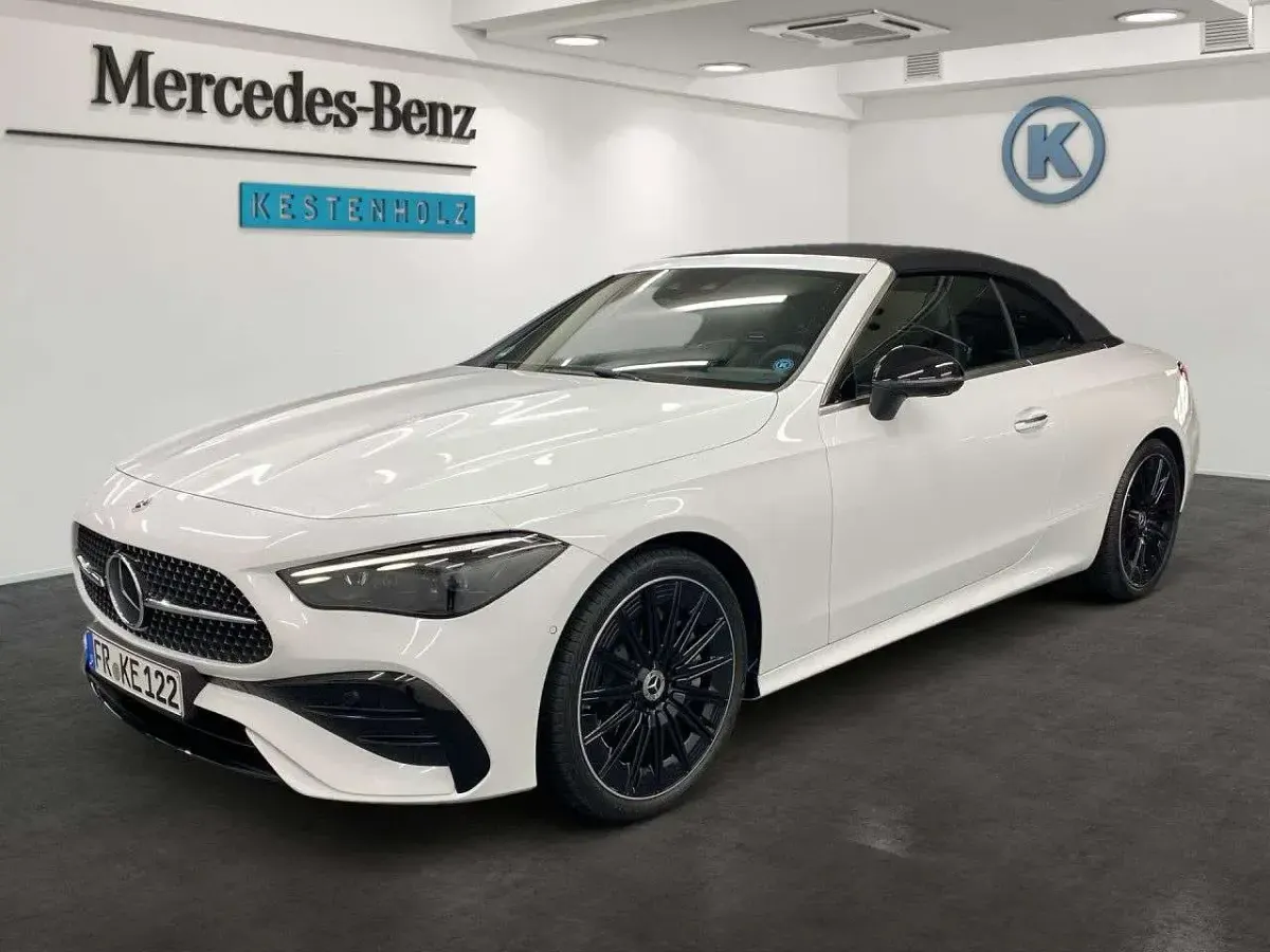 Gebraucht Mercedes CLE450 AMG 518 PS (380 kW) 2025 Manufaktur opalithweiß bright Cabrio