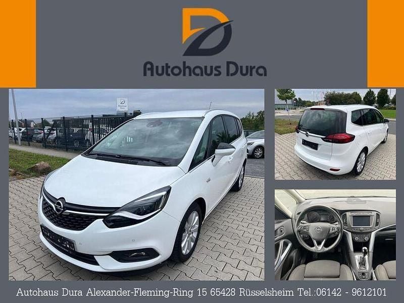 Weiß Gebraucht 2019 Opel Zafira Business Innovation Van / Kleinbus | 15.850 € (Fairer Preis) - Bild 1/4