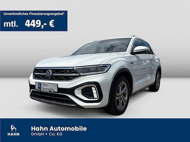 Pure white Gebraucht 2022 VW T-Roc R-line SUV | 27.730 € (Fairer Preis) - Bild 1/3