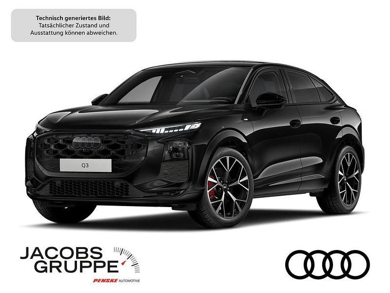 Schwarz Neu 2025 Audi Q3 Sportback S-Line SUV | 73.970 € (Fairer Preis) - Bild 1/4