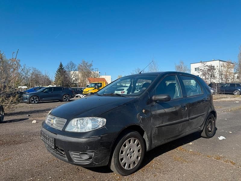 Gebraucht Fiat Punto 2009 Schwarz Kleinwagen