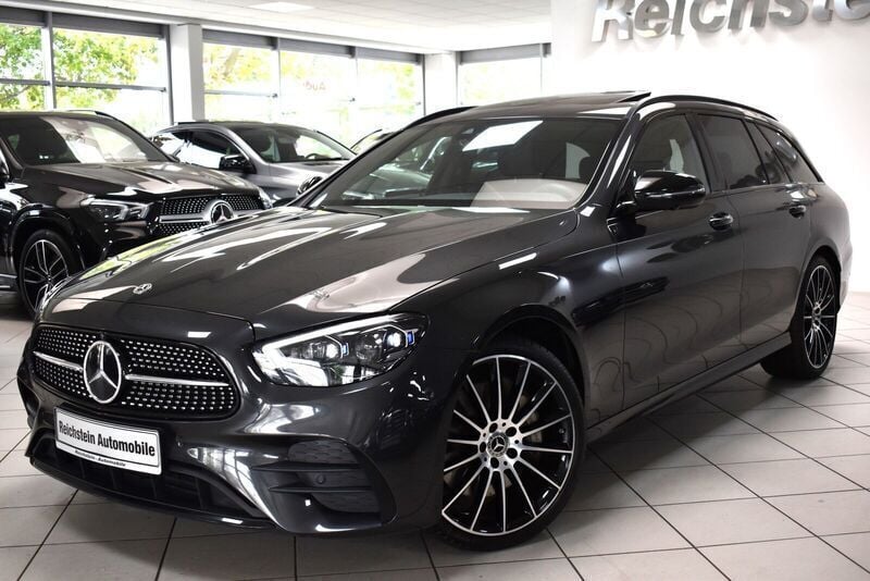 Grafitgrau Gebraucht 2021 Mercedes E400 AMG Kombi | 39.980 € (Fairer Preis) - Bild 1/4