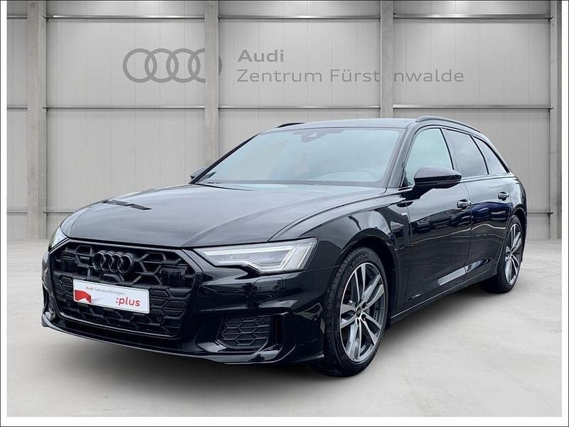 Schwarz Gebraucht 2024 Audi A6 S-Line Kombi | 61.975 € - Bild 1/4