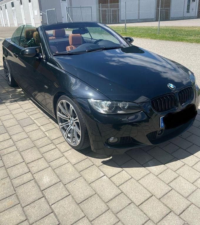 Schwarz Gebraucht 2007 BMW 335 Cabriolet Performance Cabrio | 14.599 € (Fairer Preis) - Bild 1/4