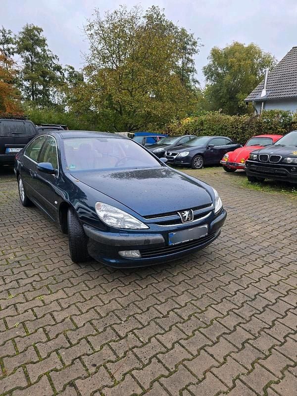Blau Gebraucht 2003 Peugeot 607 Platinum Limousine | 1.100 € - Bild 1/4