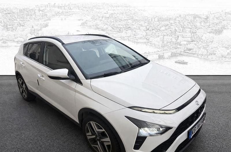 Gebraucht Hyundai Bayon Select 101 PS (74 kW) 2021 Weiß SUV