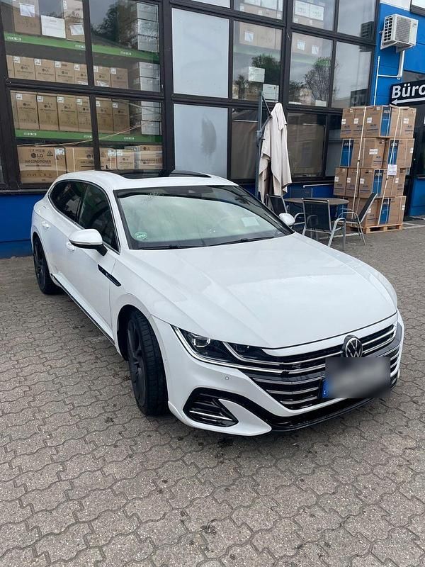 Weiß Gebraucht 2020 VW Arteon R-line Kombi | 25.999 € (Superpreis) - Bild 1/4
