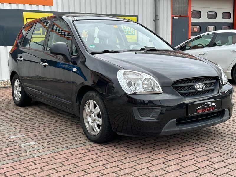 Gebraucht Kia Carens Basis 144 PS (105 kW) 2009 Schwarz Van / Kleinbus