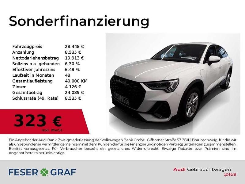 Ibisweiß Gebraucht 2022 Audi Q3 Sportback Sport SUV | 28.448 € (Superpreis) - Bild 1/2