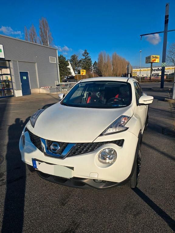 Weiß Gebraucht 2017 Nissan Juke Acenta SUV | 7.250 € (Superpreis) - Bild 1/4